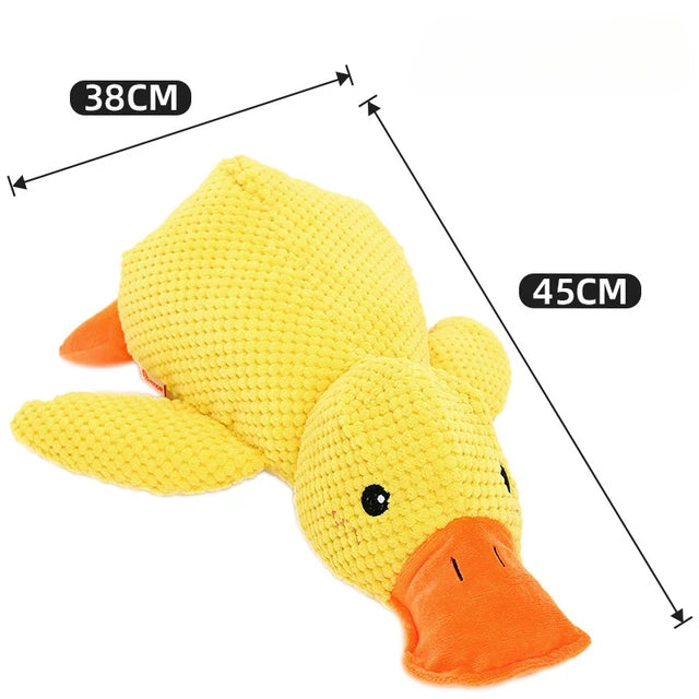 Quacking dog toy outlet