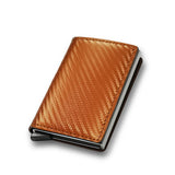 One Glide® Carbon Fiber Credit Card Holder Wallet