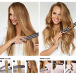 One Glide® TwistLine™️ 2 in 1 Professional Curling iron & Hair Straightener