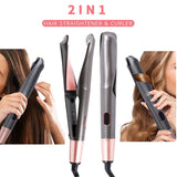 One Glide® TwistLine™️ 2 in 1 Professional Curling iron & Hair Straightener