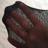 One Glide®  Fishnet Sheer Stocking 