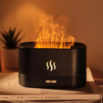 One Glide® HumidiFire™ Aromatherapy Flame Ultrasonic Diffuser