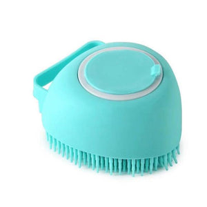 One Glide® Dog & Cat Bath Massage Brush Soft Silicone 