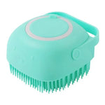 One Glide® Dog & Cat Bath Massage Brush Soft Silicone 