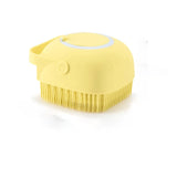 One Glide® Dog & Cat Bath Massage Brush Soft Silicone 