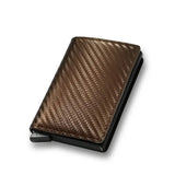 One Glide® Carbon Fiber Credit Card Holder Wallet