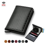 One Glide® Carbon Fiber Credit Card Holder Wallet