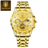 POEDAGAR Chronograph Luxury Watch