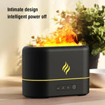 One Glide® HumidiFire™ Aromatherapy Flame Ultrasonic Diffuser