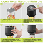 One Glide® Mason Jar Vacuum Sealer