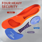 Sport Insoles for Shoes Sole Shock Absorption Orthopedic Insoles