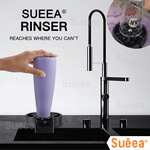 One Glide® Sueea™ High Pressure Faucet Glass Washer